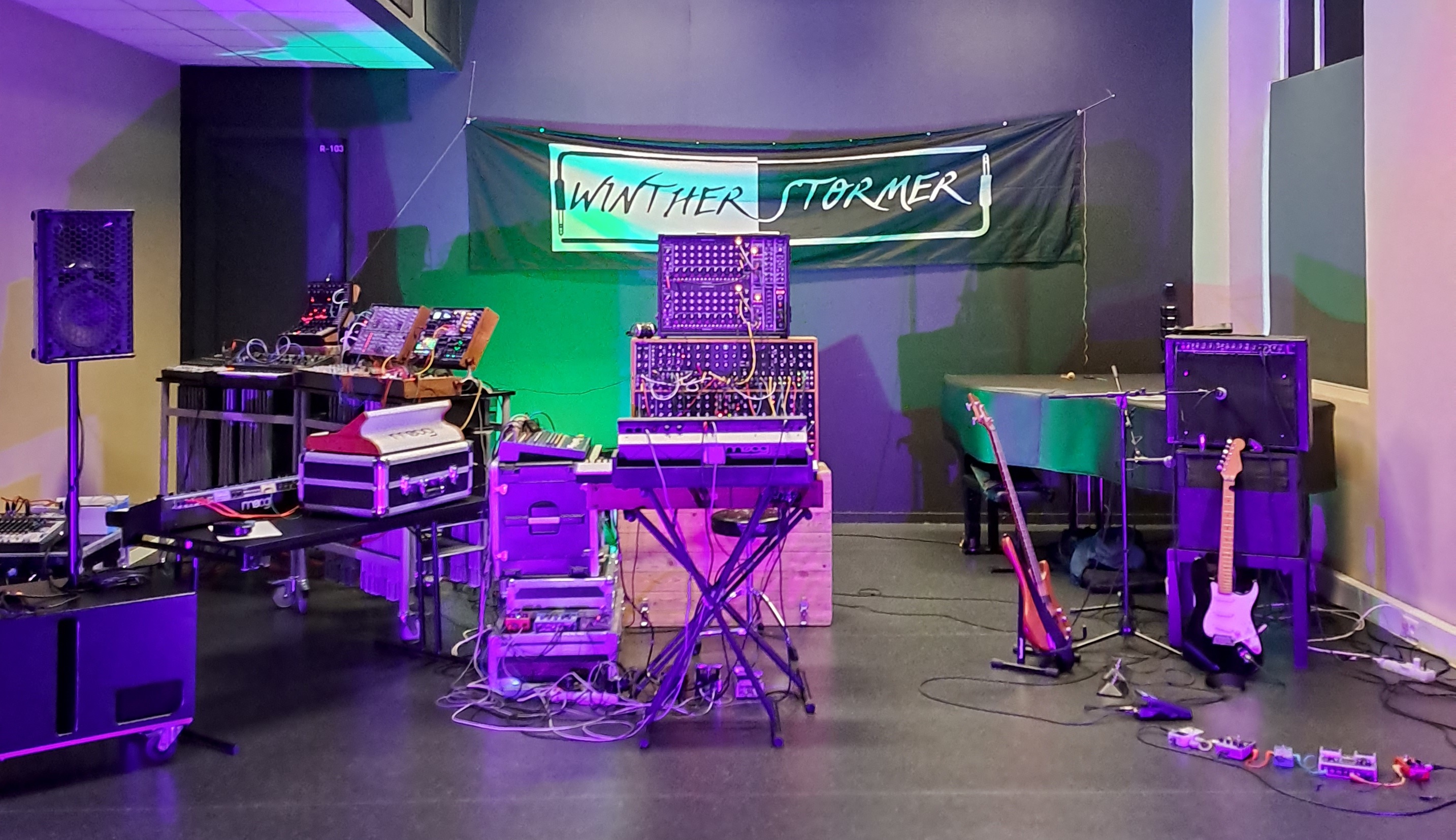 WintherStormer stage setup